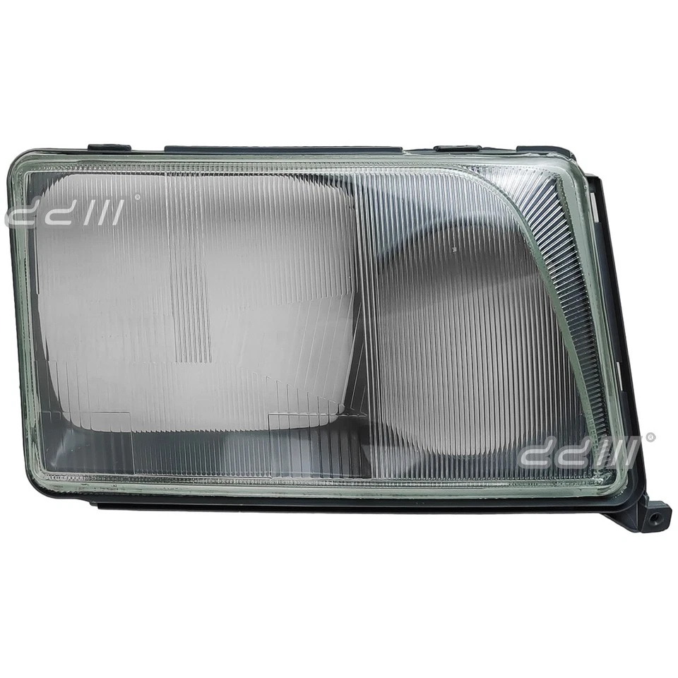 Par de lentes de cristal de faros delanteros para Mercedes-Benz W124 E320 E420 E500 1994-1996 Foto 4 de 4