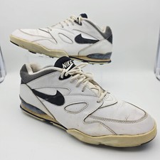 Vintage 90s Nike Air Golf Shoes Spikes Men's Size 12.5 White Rare