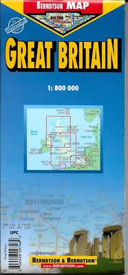 Berndtson Maps Laminated & Folded Map Of The Bahamas - Travel Reference