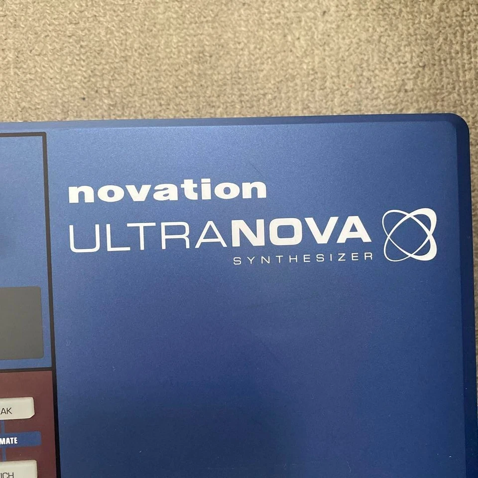 Novation ULTRANOVA Analog Modeling Synthesizer Blue Very Good - Image 2 of 4