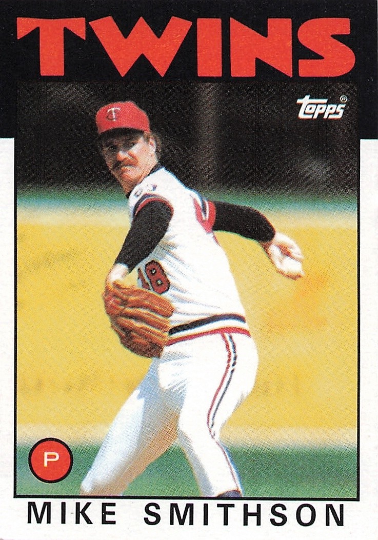 1986 Topps - Mike Smithson #695