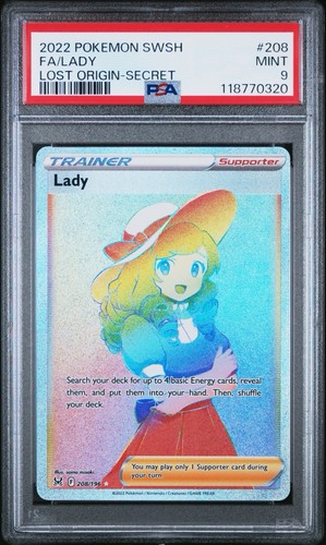 Lady graded PSA 9 for sale on eBay