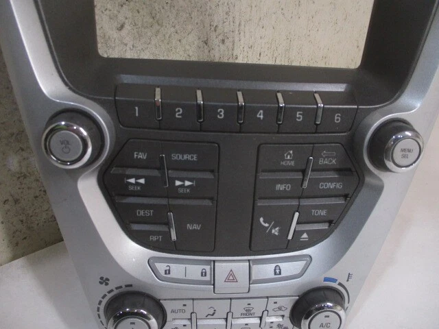 Panel de control de radio GMC Terrain OEM LKQ Foto 3 de 4