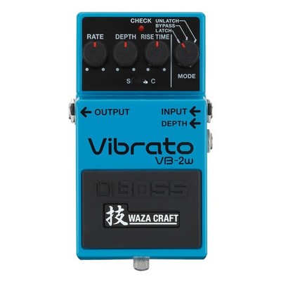 Boss VB-2W Waza Craft Vibrato Guitar Effects Pedal - NEW