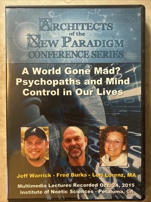 A World Gone Mad? (DVD, 2015) Architects of the New Paradigm -Psychopaths 2-Disc