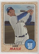 2017 Topps Heritage High Number Luke Maile #696 0w8