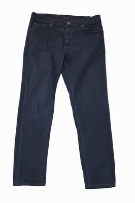 Mott & Bow Mercer Jeans Mens 33x28 Dark Wash Straight Stretch Denim Pants
