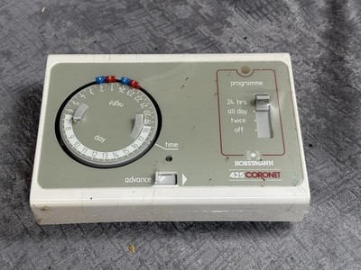 Horstmann 425 Coronet Einkreis Zeitschalter Programmierer Zeitschaltuhr **VERSIEGELT**