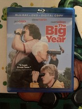 The Big Year (Blu-ray Disc, 2012, 2-Disc Set, Unrated) Jack Black, Owen Wilson