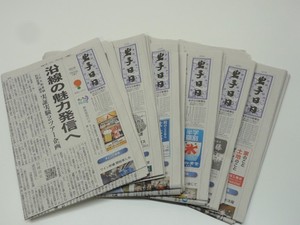 Japanese Newspaper Packing Paper 380g (6 Sheets) | Wrapping & Cushioning Materia