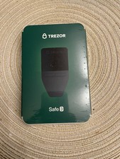 TREZOR SAFE 3 Passphrase & Secure Element Crypto Hardware Wallet Solar Gold