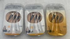 Lot of 3 Belkin USB-to-PS/2 Adapters - NEW