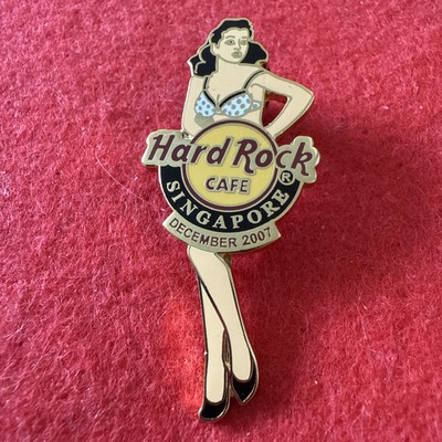 Hard Rock Cafe - Singapur.  Pin up Girl Dezember 2007.  Limited Edition 