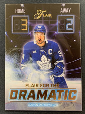 2025-26 UPPER DECK FLAIR FOR THE DRAMATIC AUSTON MATTHEWS #FTD-19