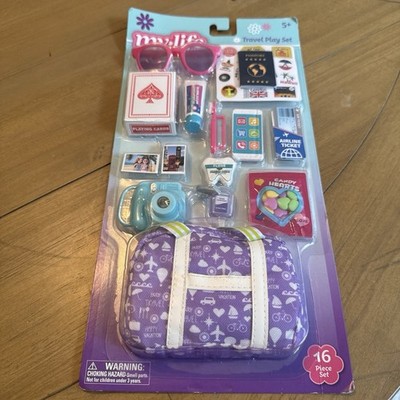 My Life As Travel Play Set NIP For 18 in Dolls 16 Piece Set NEW Doll Accessories