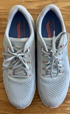 Skechers Arch Fit 2.0 Big League Vegan Midsole Shoe Light Blue Womens US 11