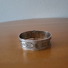 Vintage 835 Silber Armband breit 37,3 g 18,5 ...