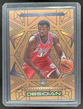 2024-25 Panini Obsidian Adem Bona RC Electric Etch Bronze Flood #/99 76ers