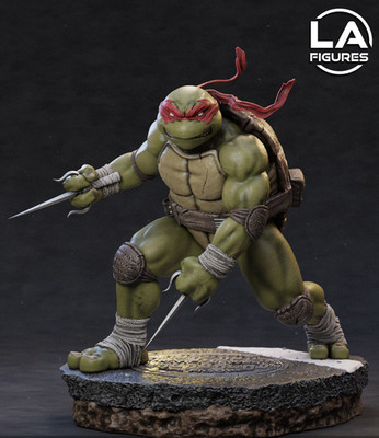 TMNT - Raphael Figure 1/6 & 1/12 Scale Unpainted Resin Model Kit