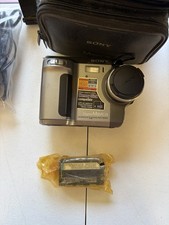 SONY Digital Mavica MVC FD90 Floppy Disk Camera Tested With Charger And More