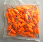 Comal M100OR-100 Toothpick Float 1" x 7/16" Orange Bag of 100