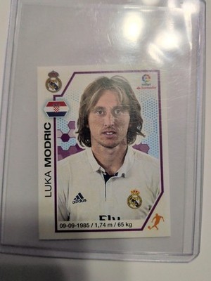 2016-17 Panini LaLiga Santander South America Stickers Luka Modric #85