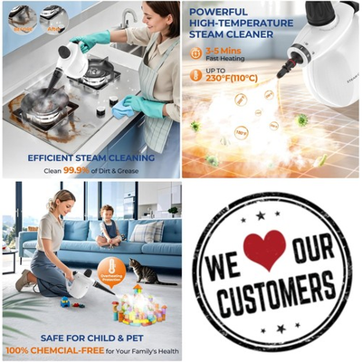 #ad Pressurized Multi Purpose Steam Cleaner $98.55