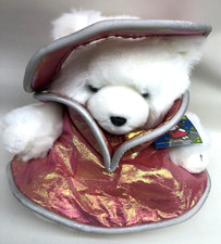 2001 Mrs Santabear A Christmas Odyssey Christmas White Plush Marshall Fields