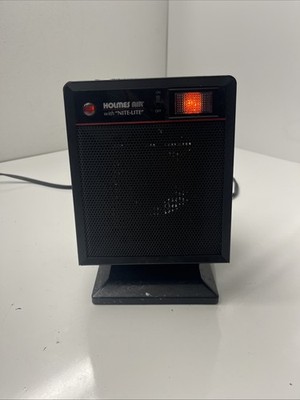 Holmes Air Mini Space Heater W/nite Light Model HCH-4075 1500W Ceramic  Power