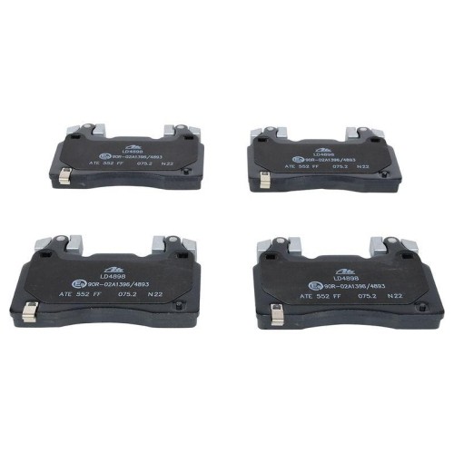 1X Ceramic Bremsbelagsatz, Scheibenbremse Ate 13.0470-4898.2 Passend FüR Opel-image