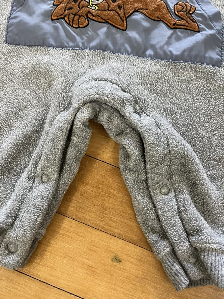 Jersey de una pieza vintage 2000 raro Warner Brothers Scooby-Doo 6/9 meses Foto 4 de 4