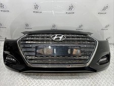 GENUINE HYUNDAI i40 2015-2019 COMPLETE FRONT BUMPER IN BLACK