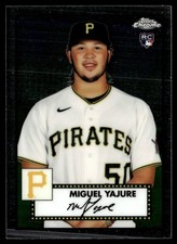 2021 Topps Chrome Platinum Anniversary Miguel Yajure Pittsburgh Pirates #61
