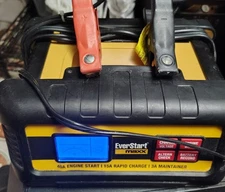 Automatic Battery Charger Maintainer 15 Amp Automotive Clamps Engine Start Help