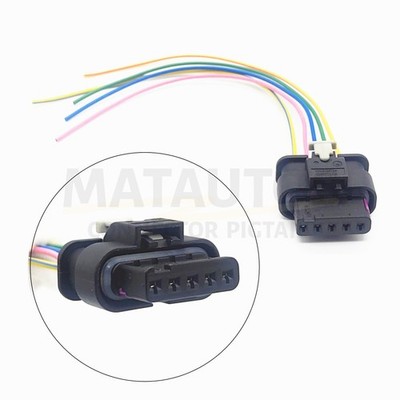 5 Wire MAF Mass Air Flow Sensor Connector Repair For BMW 550i 550i GT 2006-2013