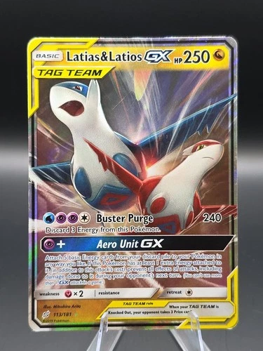 Latias & Latios GX 113/181 Sm-Team Up Holo