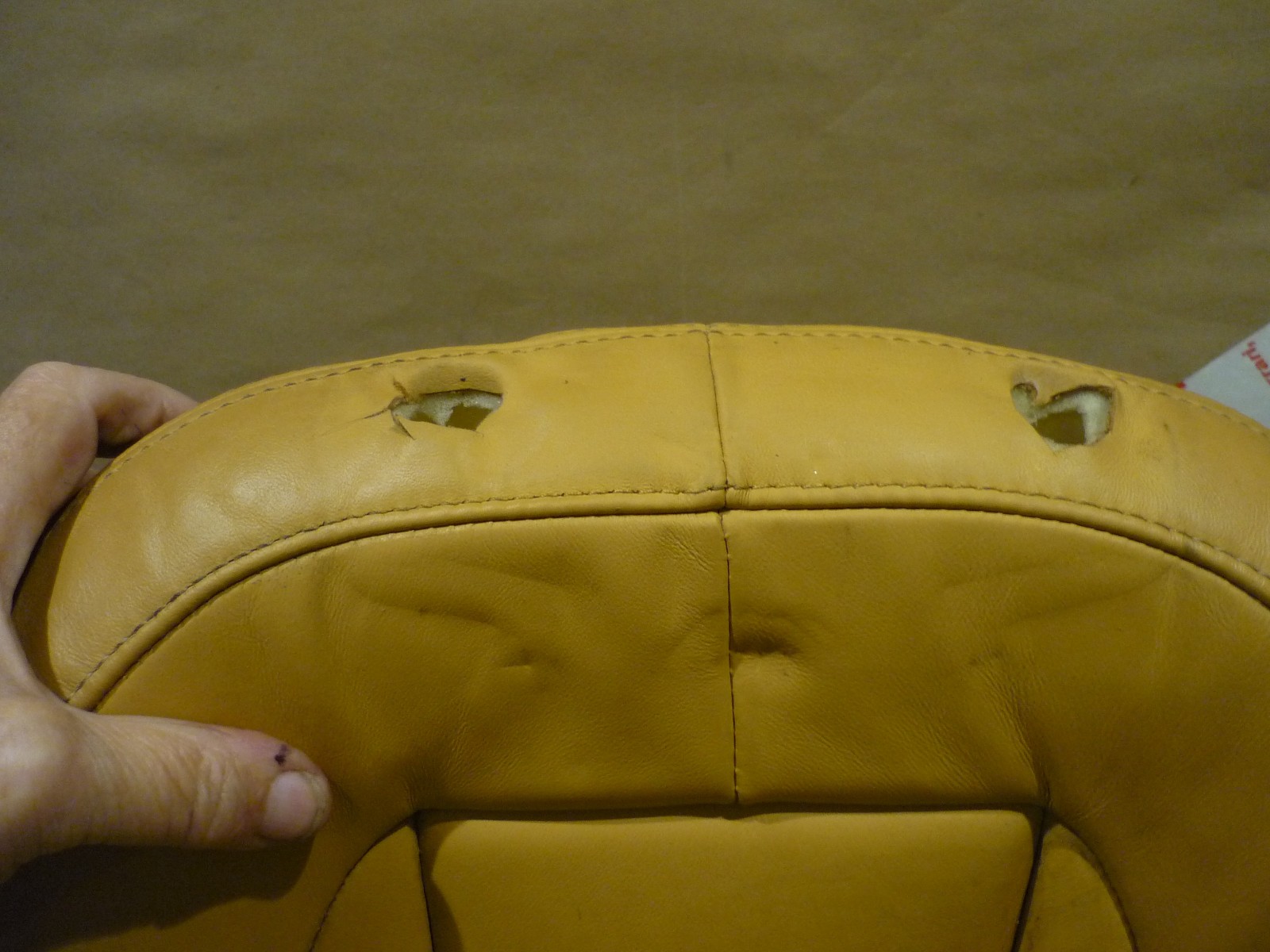 Ferrari 458 Spider Seat backrest P/N 83477200