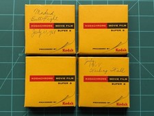  4 1960s Kodachrome Super 8 Movie Film Home Film Traveling Madrid Bull Fight