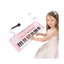 M SANMERSEN Kids Keyboard Piano 37 Keys Early Learning Instrument w... Fast Ship