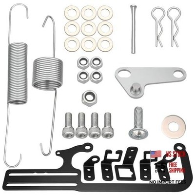 304147 EZ-EFI Cable Mount Kit Carburetor Throttle Cable Mount Bracket Steel