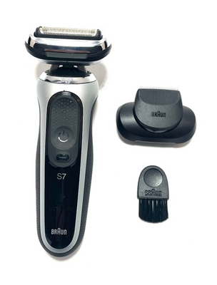 #ad #ad Braun 5764 Series7 S7 360 Flex Electric Shaver Men#x27;s Black. No Charger $28.00