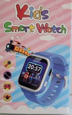 Kids Smart Watch Blue Y90 Children Boys Girls Touch Camera Games Music