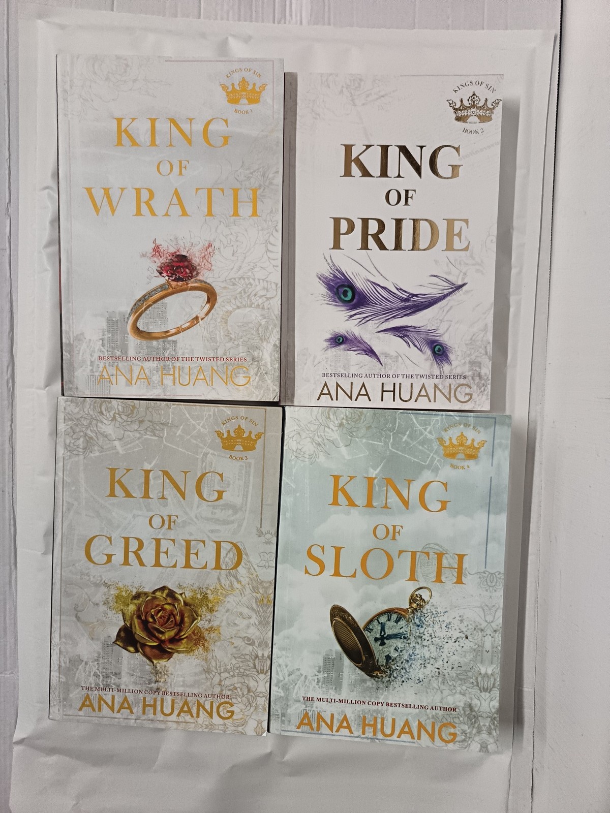 King of Wrath, King of Pride, King of Greed, King of Sloth By Ana Huang