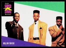 1991 Pro Set SuperStars MusiCards #110 Bell Biv DeVoe - Nm-Mt+