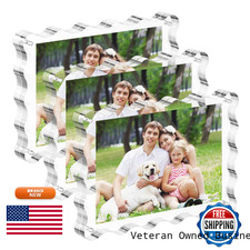 Memorio 3Pack Magnetic Acrylic Picture Frames 57 - Frame 1010Mm Thick