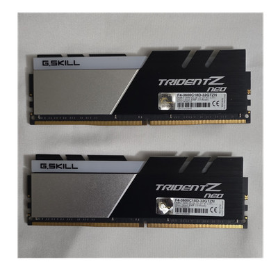 G.SKILL Trident Z Neo DDR4-3600 32GB (2x16GB) DIMM Intel XMP 2.0 Ready