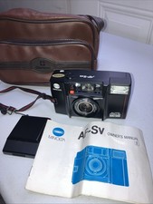 Minolta Talker AF-S V 35mm vintage point & shoot film camera Tested Working