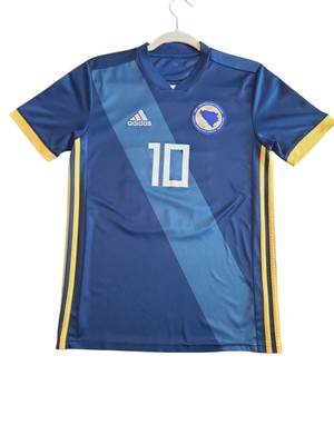 Adidas Bosnia PJANIC 10 2018 Home Soccer Jersey XS | eBay