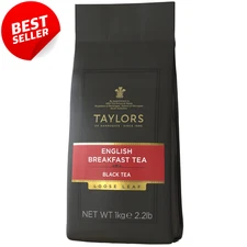 English Breakfast Tea Loose Leaf 1kg Bag 35.27oz Strong Black Tea US