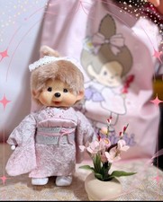 Sekiguchi Monchhichi Kimono Milk Tea Brown S Size GIRL Kyugetsu